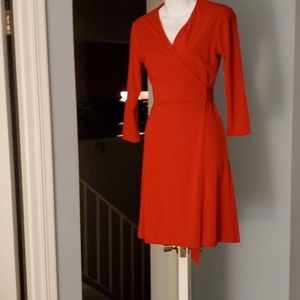 Ann Taylor Wrap Around Dress